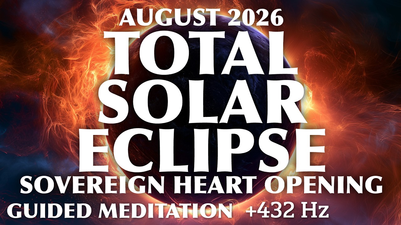 Total Solar Eclipse August 2026 Portal Guided Meditations | Sovereign Heart Opening | New Moon Leo