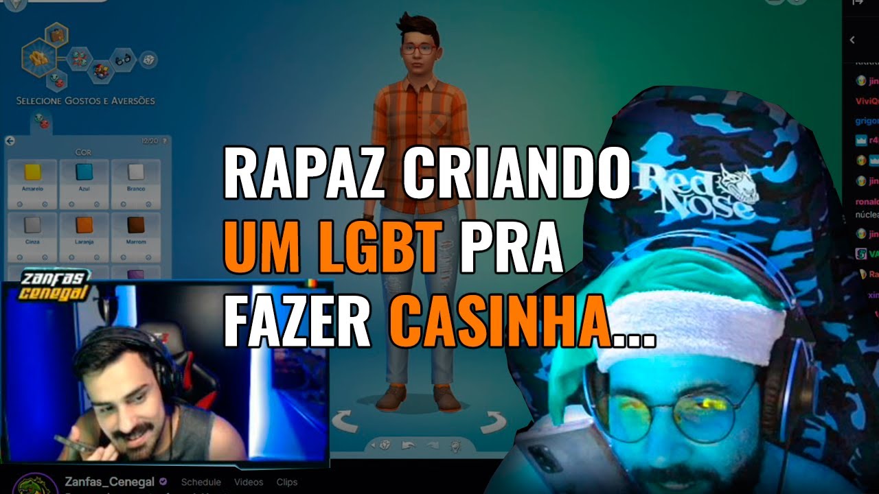 REA&Ccedil;&Atilde;O DO SMZINHO ASSISTINDO ZANFAS JOGANDO THE SIMS 4