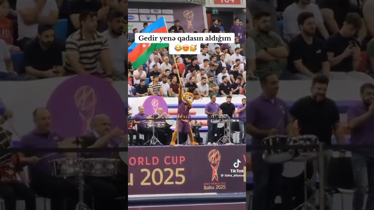 Azerbaycan azerkeşlerin cempionluq sevinci.