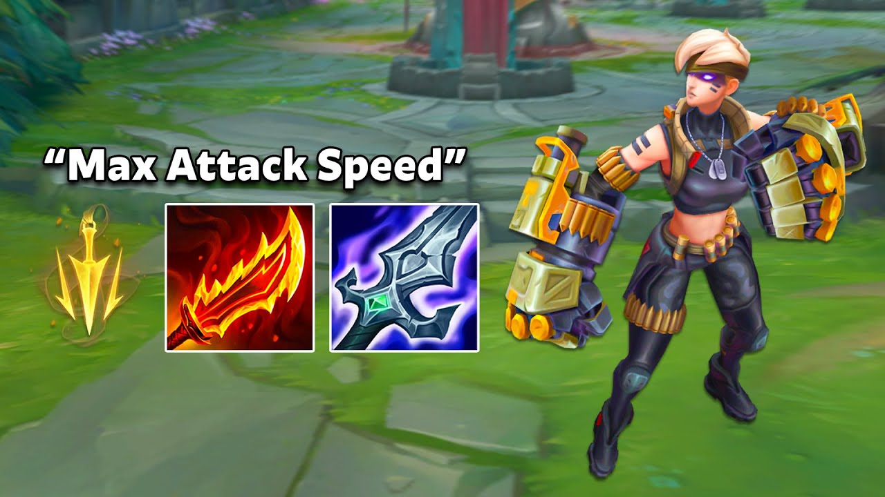MAX ATTACK SPEED VI IS EXTREMELY BROKEN...