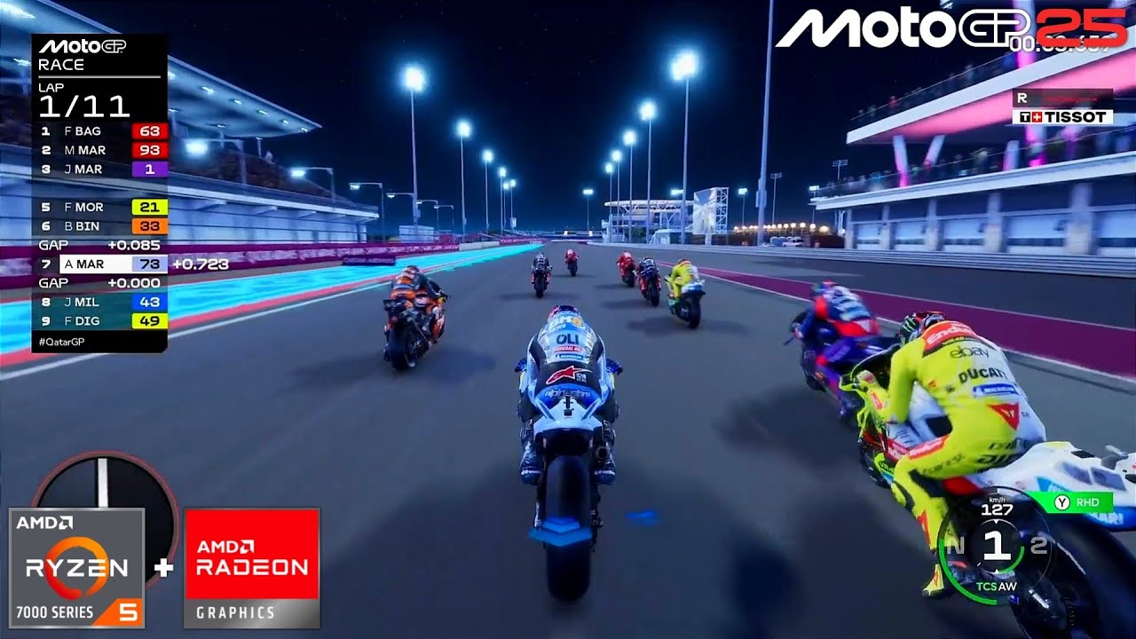 AMD Ryzen 5 7430U Gaming Test | MotoGP 2025