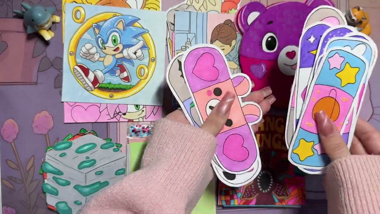 Новинка🩹 Бумажные сюрпризы 🌸 Распаковка🩷