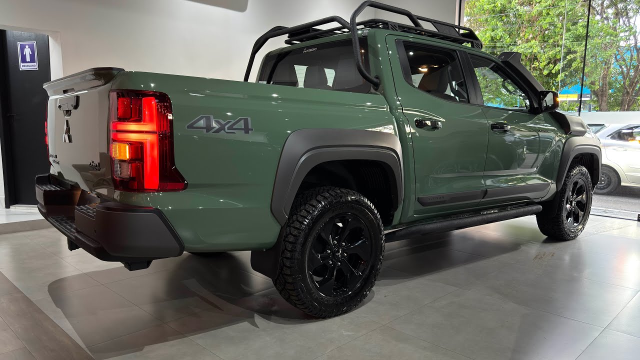 CONHEÇA A NOVA MITSUBISHI TRITON SAVANA 2026 NESTA BELÍSSIMA COR EM DETALHES