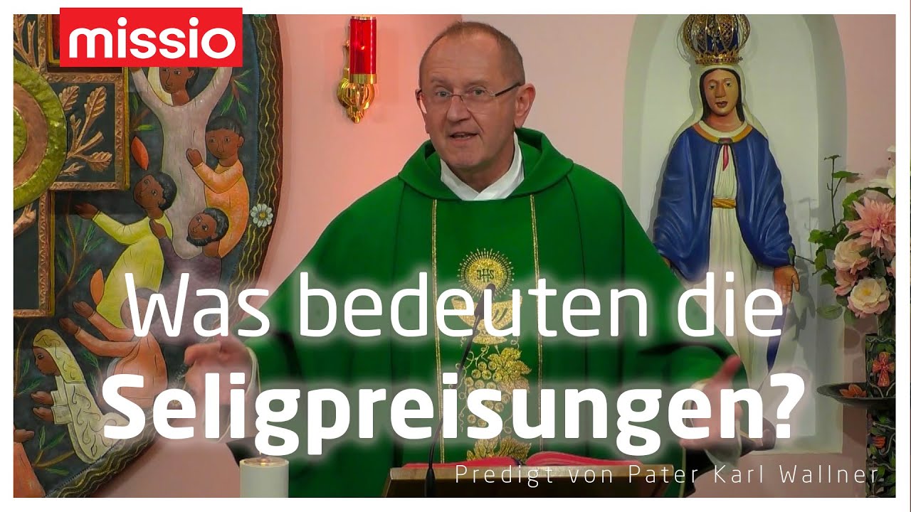 Was bedeuten die Seligpreisungen? | Pater Karl Wallner | Predigt vom 29.01.2023