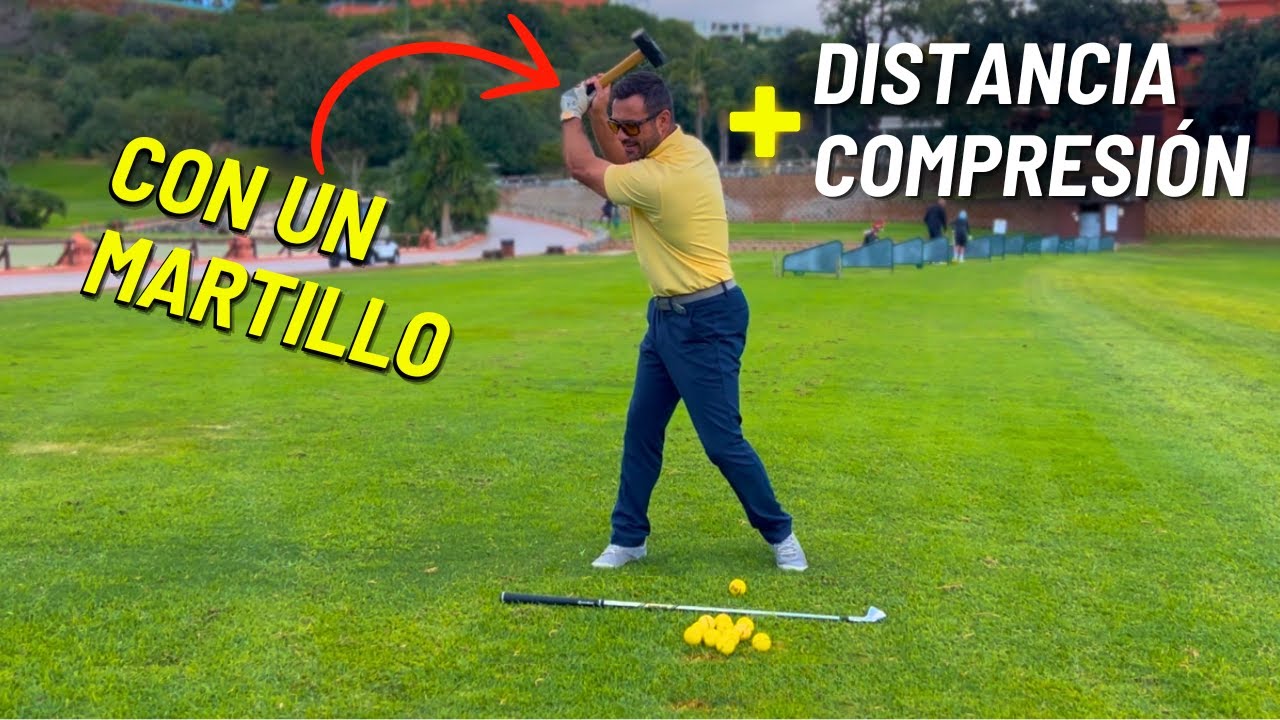 Transferencia de PESO en Golf ⛳️GANA DISTANCIA con un Martillo