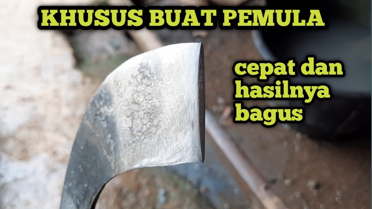 CARA MEMBUAT MATA PISAU SADAP ATAS BAWAH || PART (1)