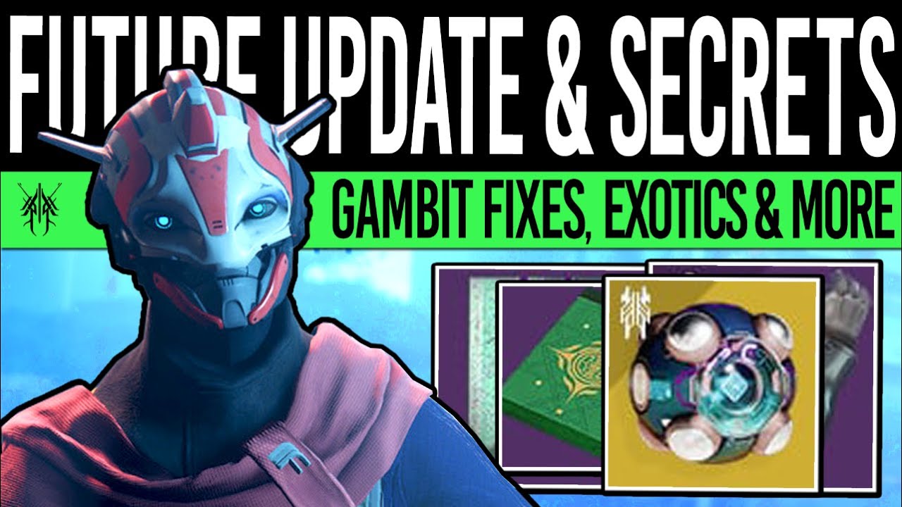 Destiny 2 | QUEST SECRETS & GAMBIT REWORKS! Exotic Reward, July Update, Weapon Changes & Season 15!
