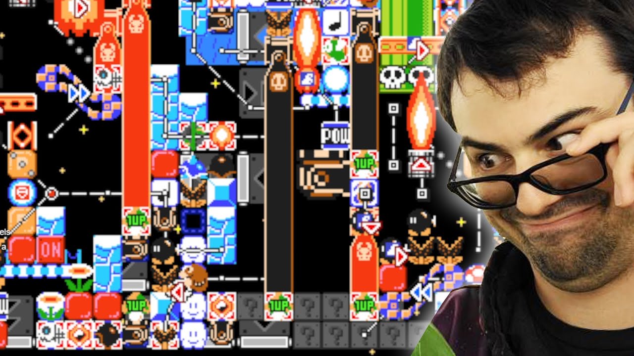 A One Screen Troll Level