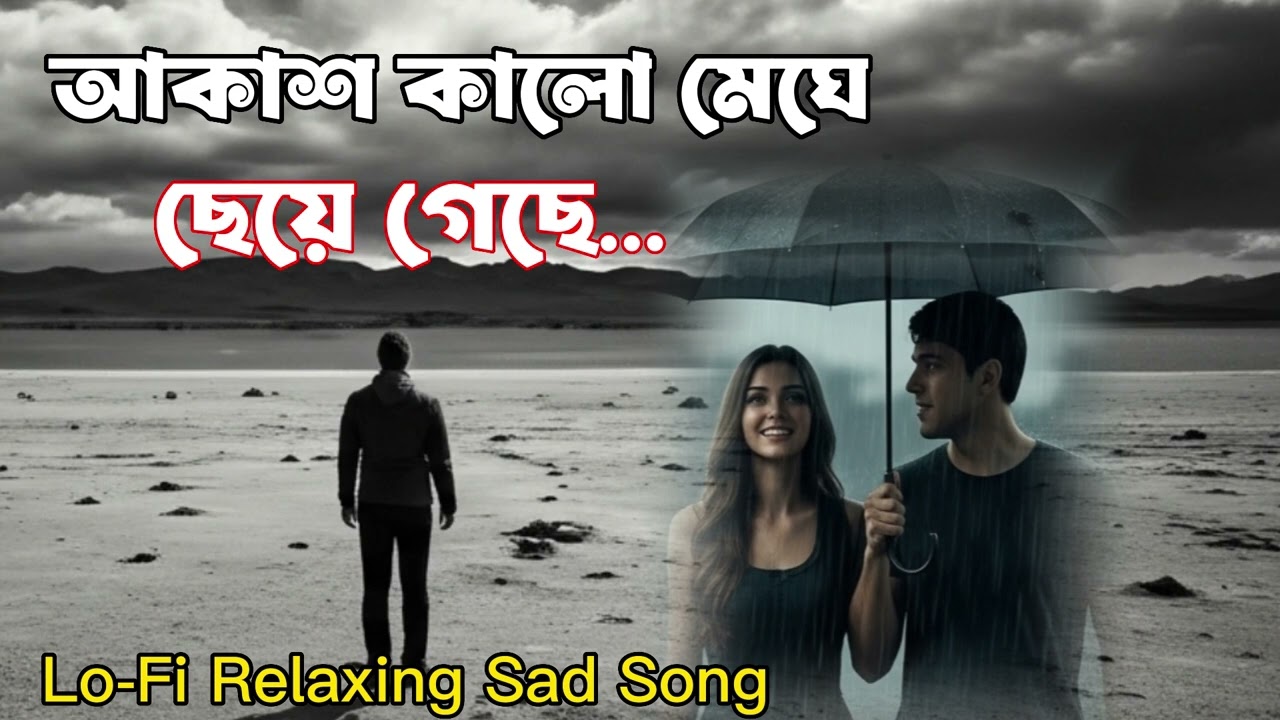 আকাশ কালো মেঘে ছেয়ে গেছে । #IDTOPICGM #lofistatus #banglasongs