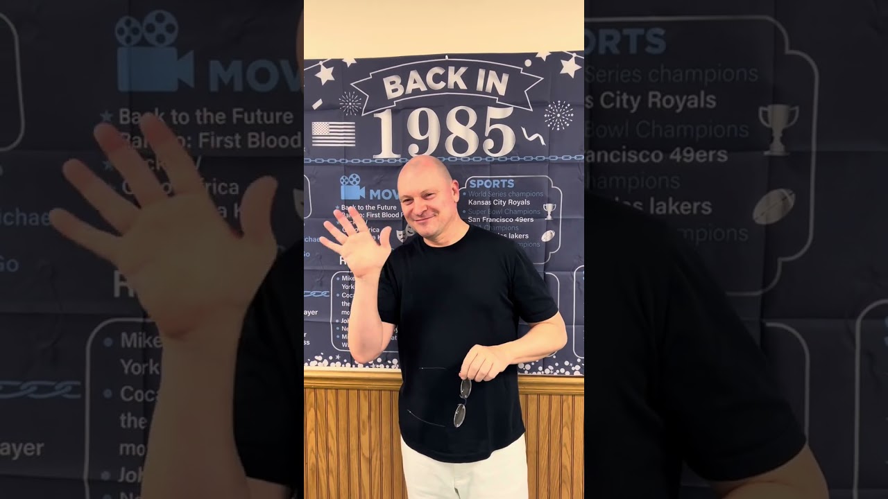 40th High School Reunion- THEN and NOW. 1985-2025 😎