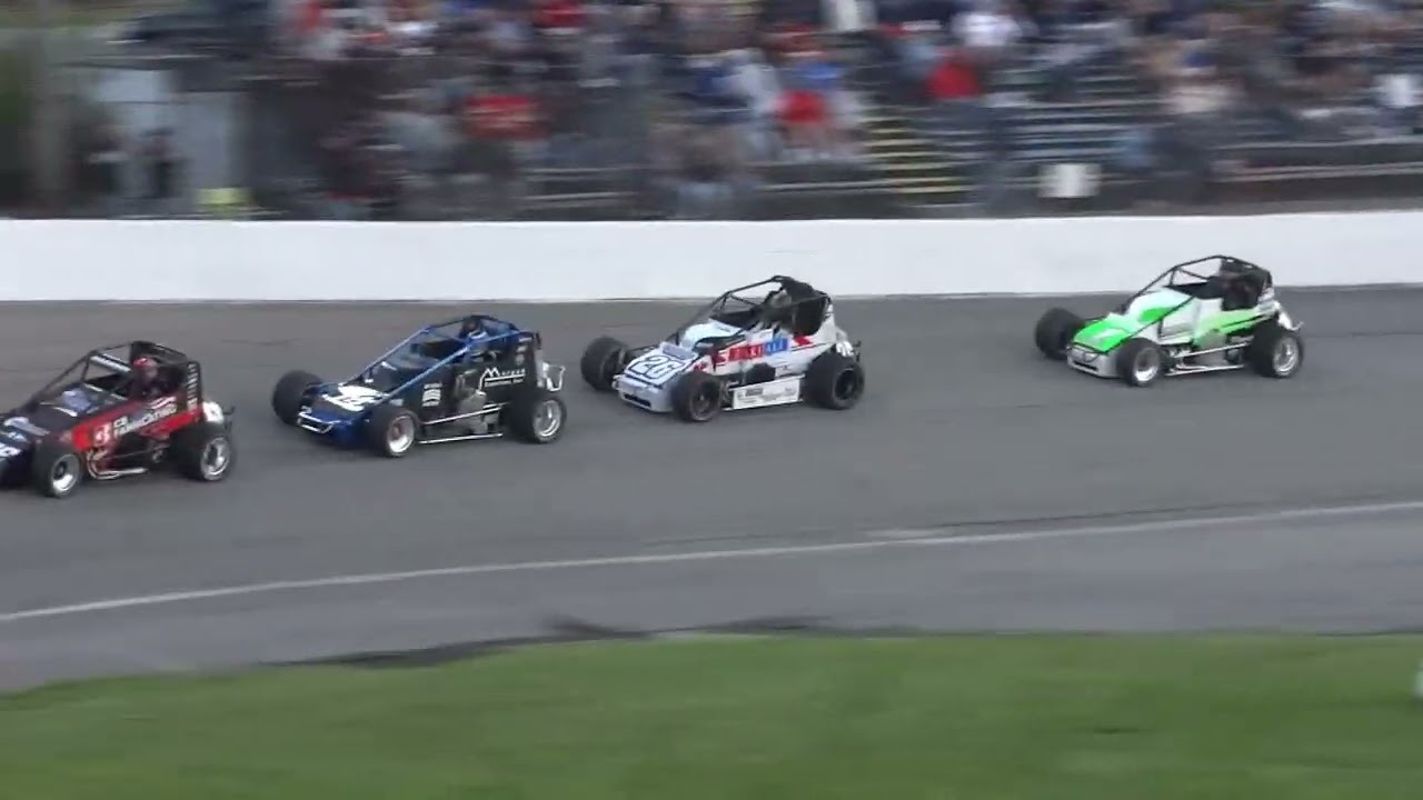 Start, Red Flag, and Restart of the 2025 Little 500