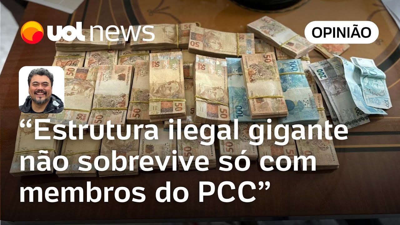 Megaoperação revela PCC na Faria Lima; o crime também vai usar coletinho? | Leonardo Sakamoto