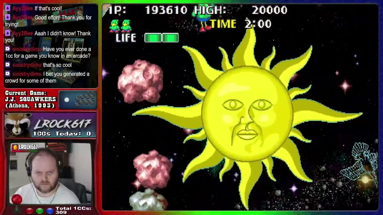 Arcade 1CC #310: J.J. Squawkers - 1 Loop (MAME) - Default settings