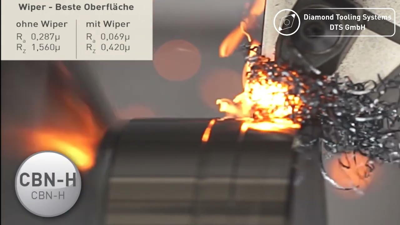 W&auml;lzlagerstahl 100Cr6 Hartdrehen / Bearing steel 100Cr6 hard turning / Toczenie stali łożyskowej