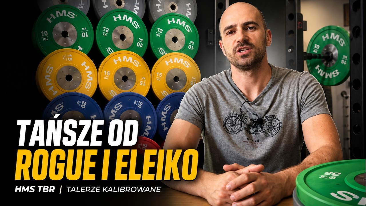 Obciążenie Olimpijskie Kalibrowane HMS TBR recenzja + trening noworoczny