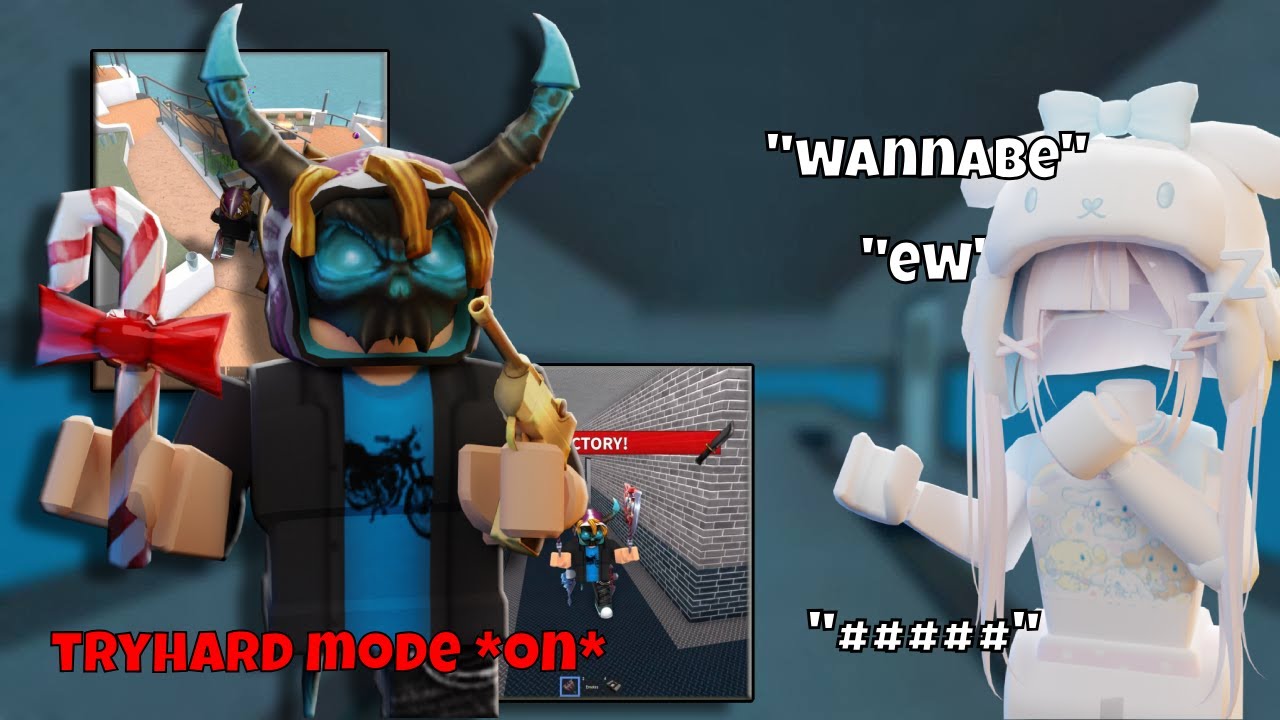 I TROLLED AS A TRYHARD BACON BOY IN MM2 (Murder Mystery 2)
