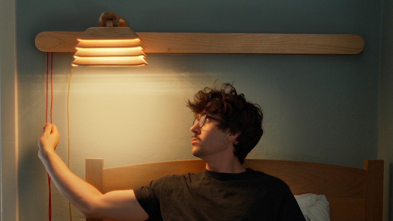 Building a Clever Lamp with a Hidden Feature.