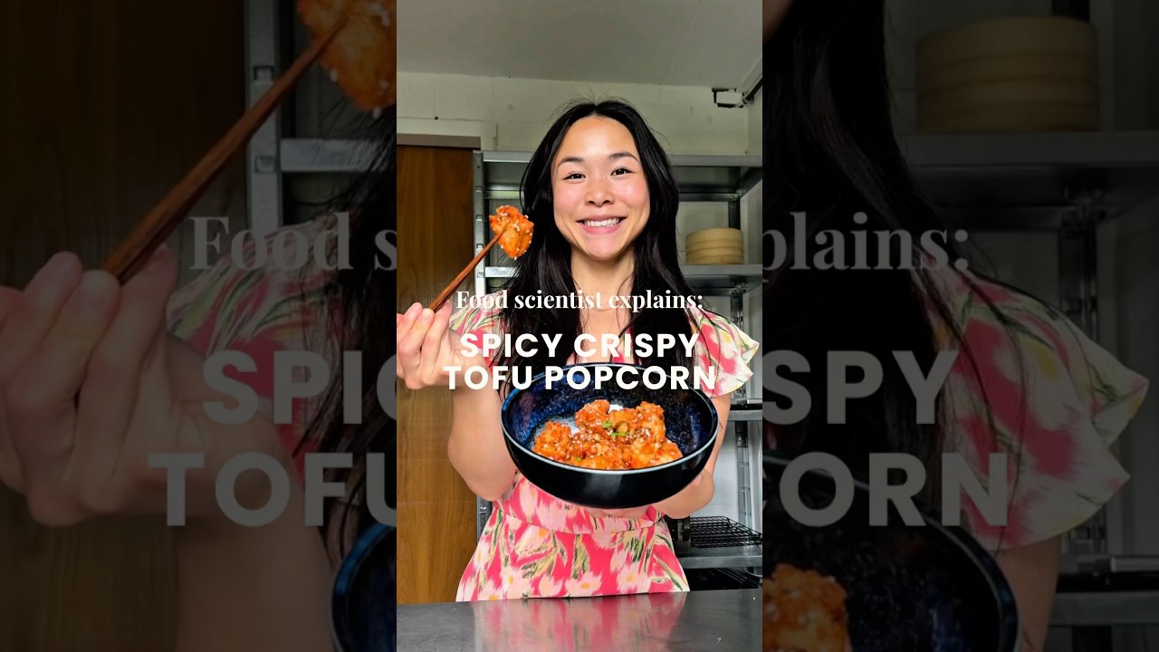 Crispy Spicy Popcorn Tofu | 3 Simple Tricks for the Best Texture