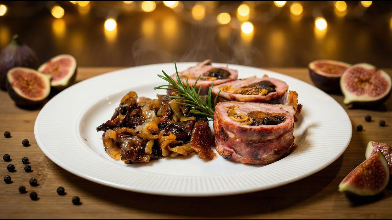 Ultimate Duck Roll: Duck Breast Roll with Dried Fruits — Guaranteed WOW Effect