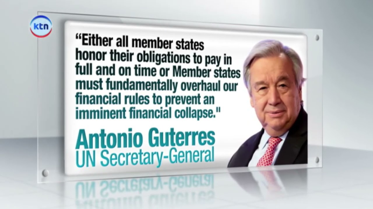UN risks collapse by July 2026 amid liquidity crisis