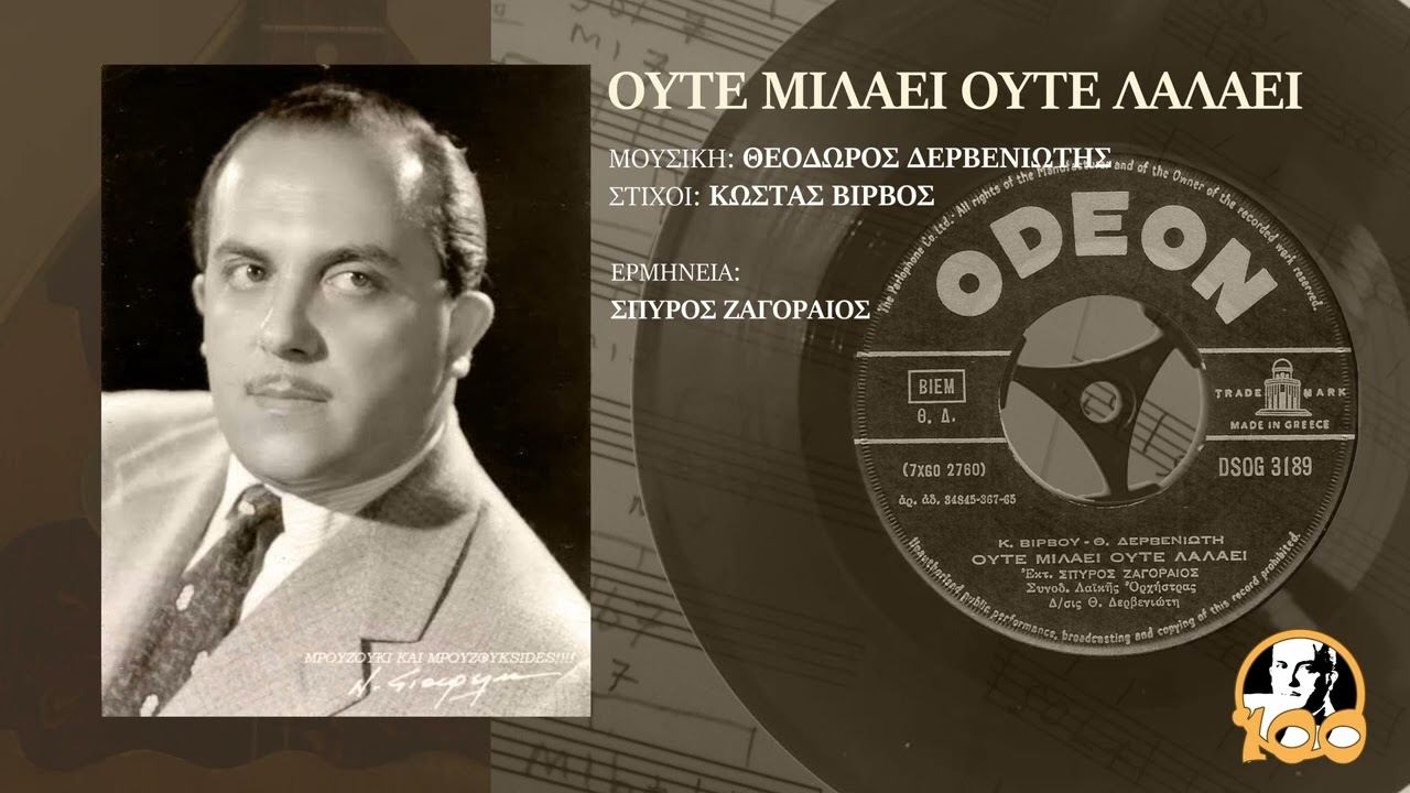 Ούτε μιλάει ούτε λαλάει