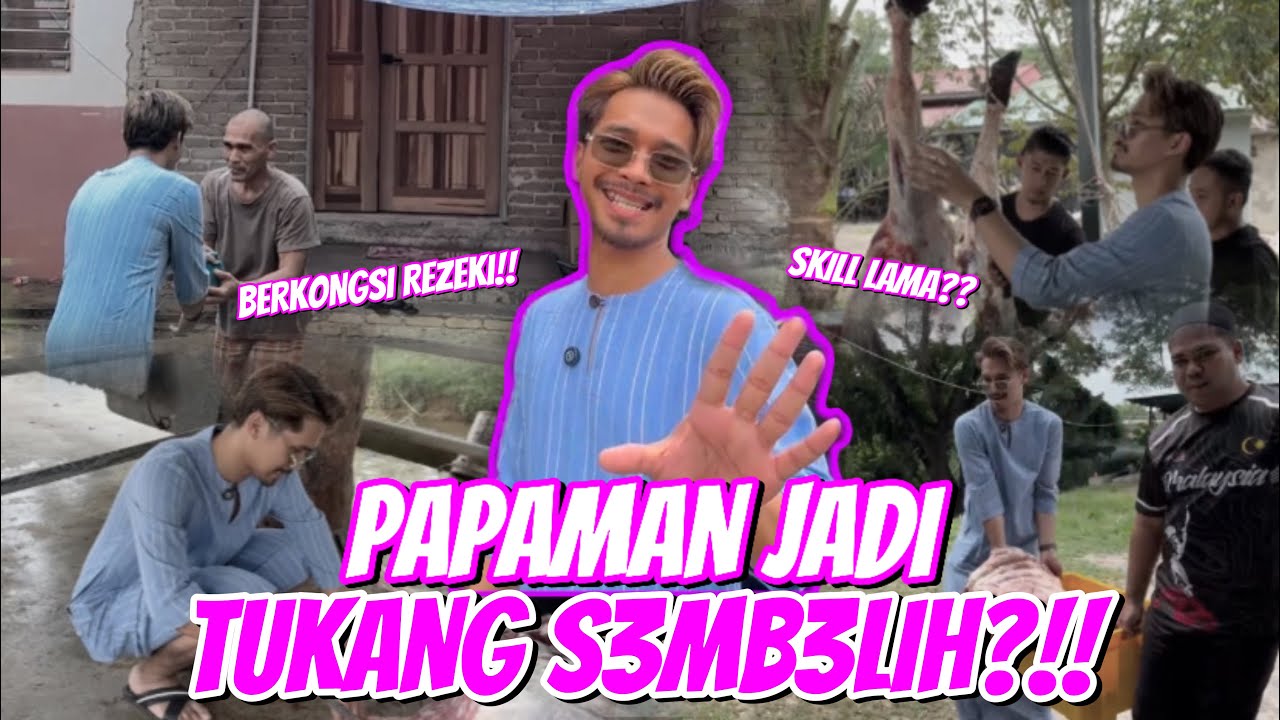 KESERONOKAN HARI RAYA HAJI DI KAMPUNG!!!