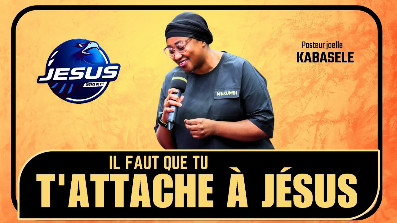 Pasteur joelle Kabasele : Tu dois t'attacher à Dieu
