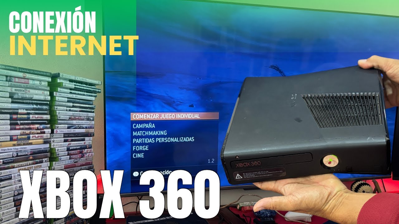 Cómo conectar Xbox 360 a internet?