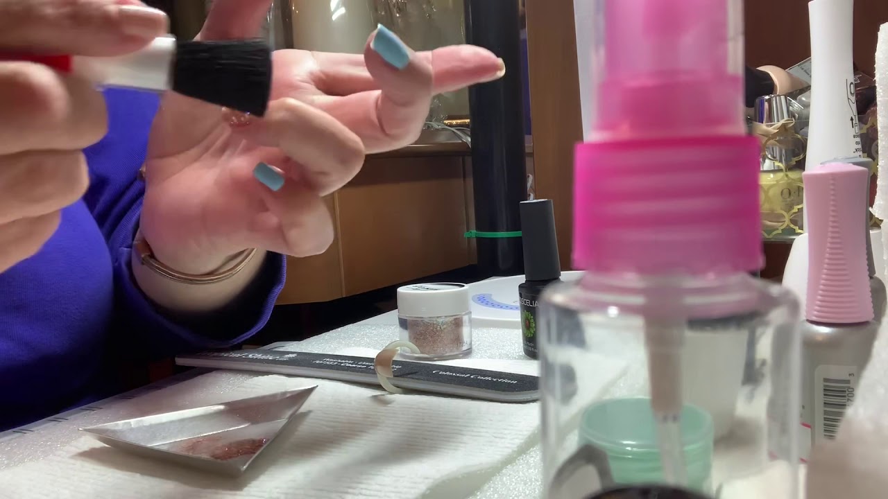 Young Nails Dip Glitter Powder With Orly Gel/Part 2