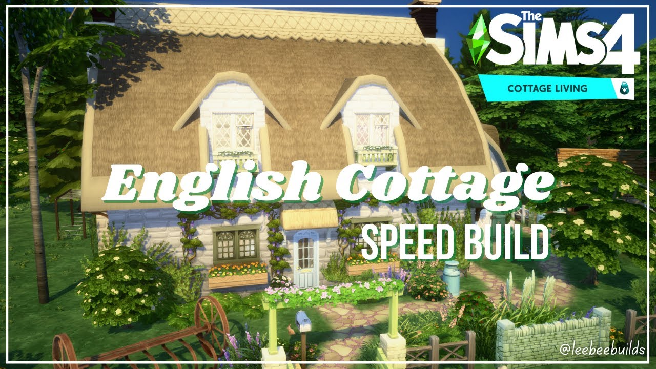 English Cottage | #Sims4CottageLiving | Speed Build
