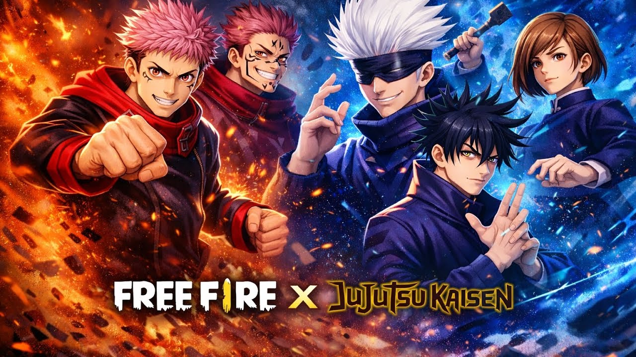 Free Fire x Jujutsu Kaisen 🔥 | Gojo & Sukuna in Free Fire!