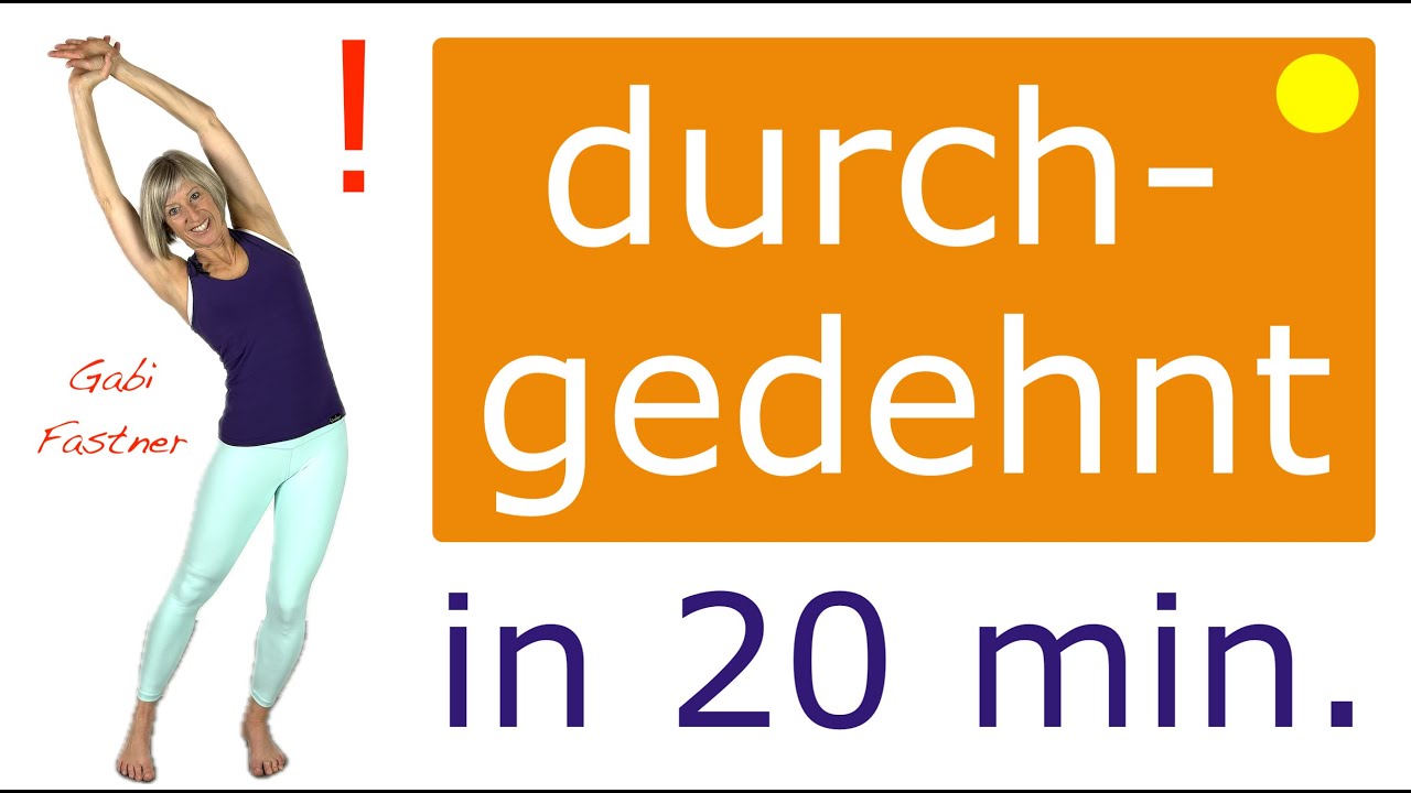 ❗️durchgedehnt in 20 min. | Stretching und aktiv entspannt, ohne Geräte