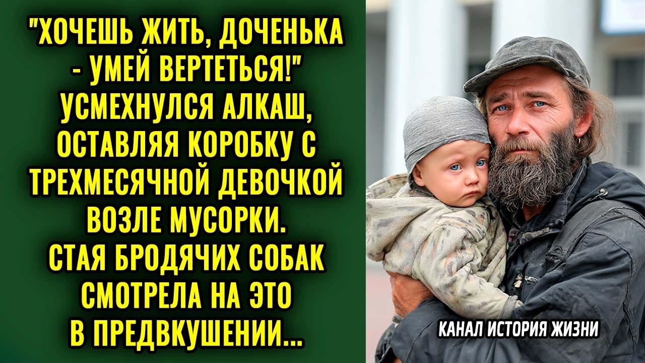 «ХОЧЕШЬ ЖИТЬ — ВЫКРУЧИВАЙСЯ!»: отец оставил кроху у мусорке, но судьба приготовила СЮРПРИЗ