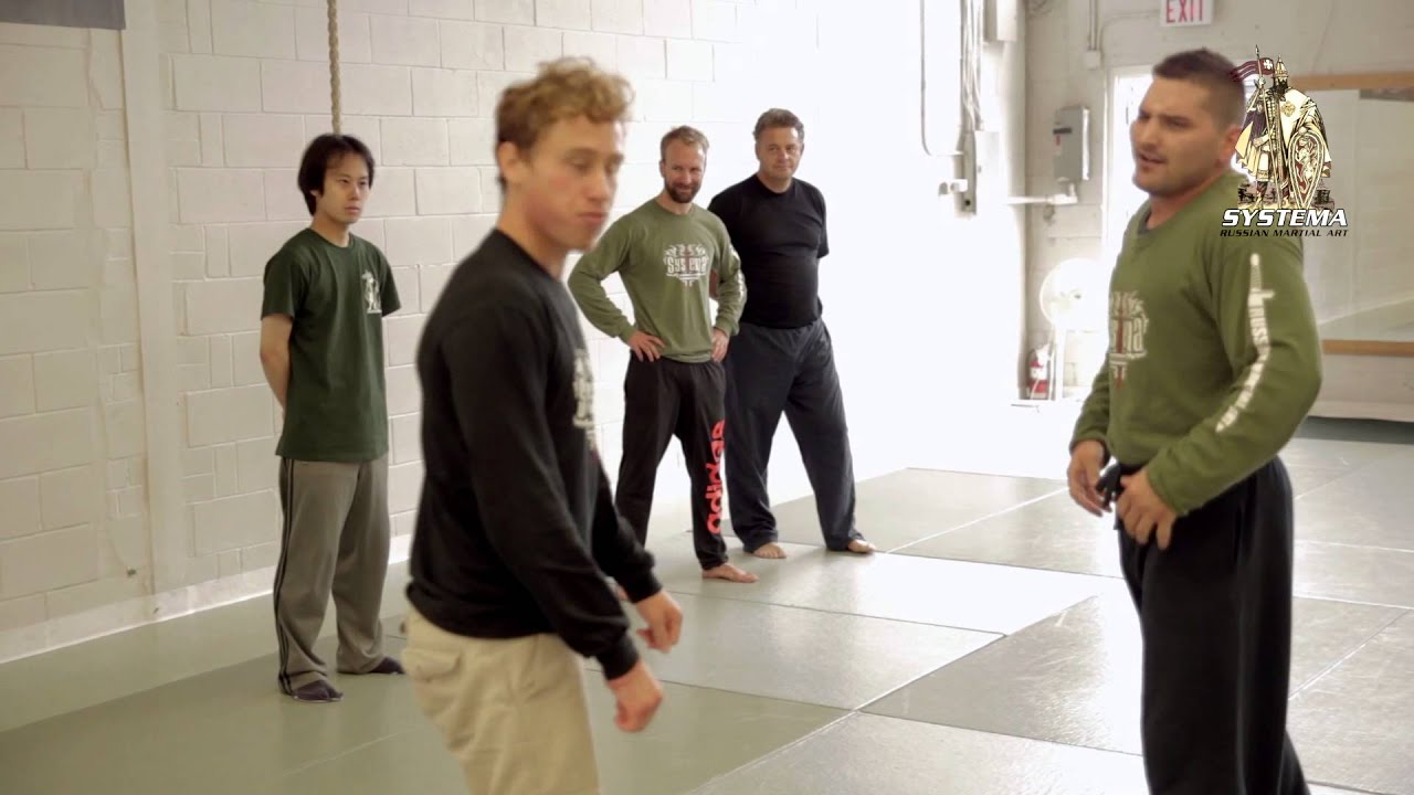 Brendon Zettler teaching at Systema HQ