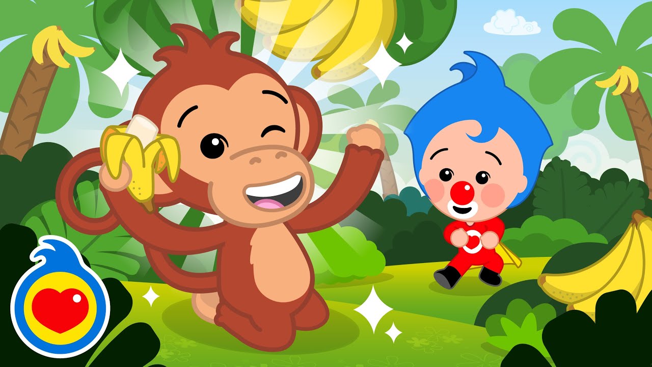 &iexcl;Mono, Banana! 🍌🙈 Canciones Infantiles | Plim Plim