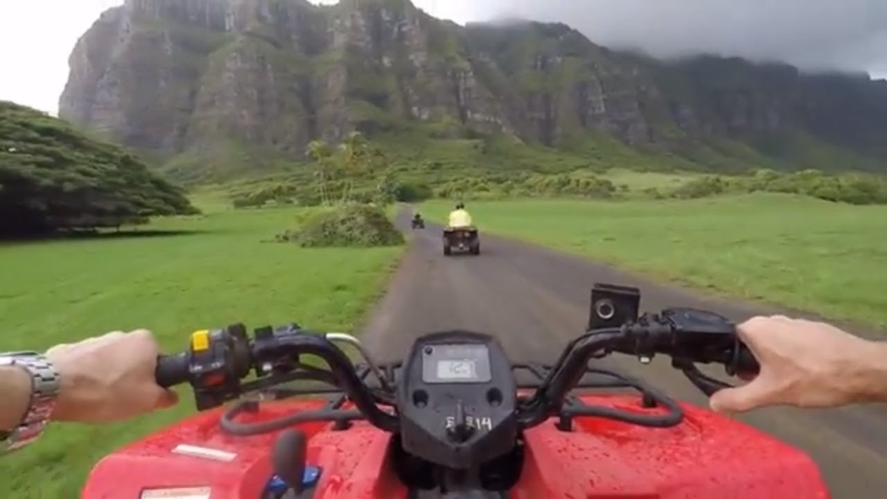 Kualoa ATV Tour Movie Route, Oahu, Hawaii, USA