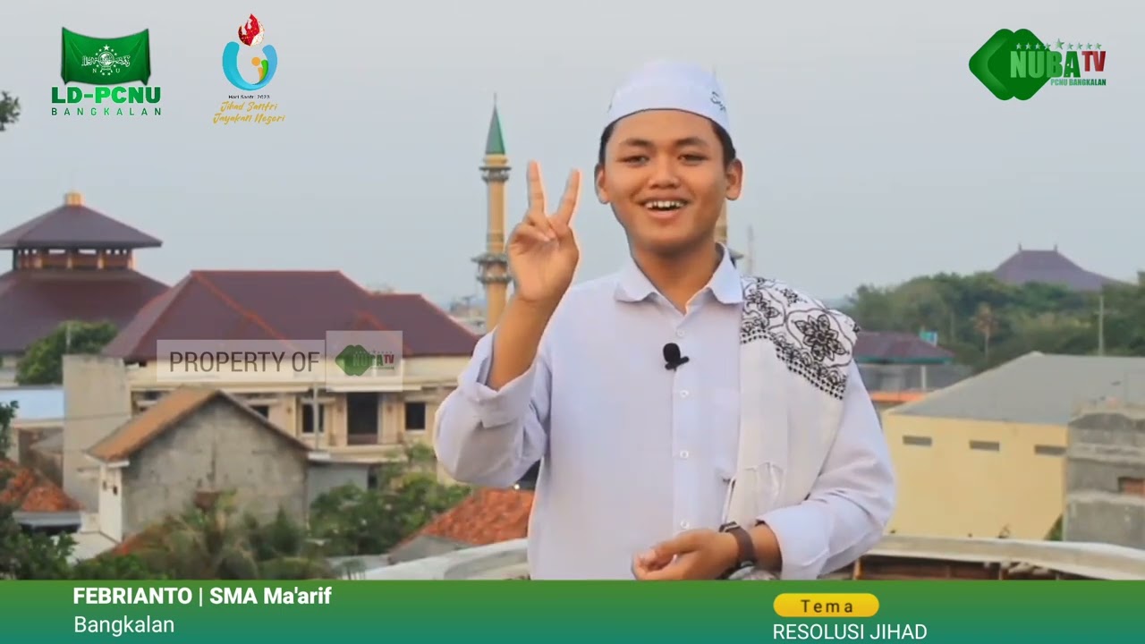 FEBRIANTO | SMA Ma'arif Bangkalan | Pidato Online #16