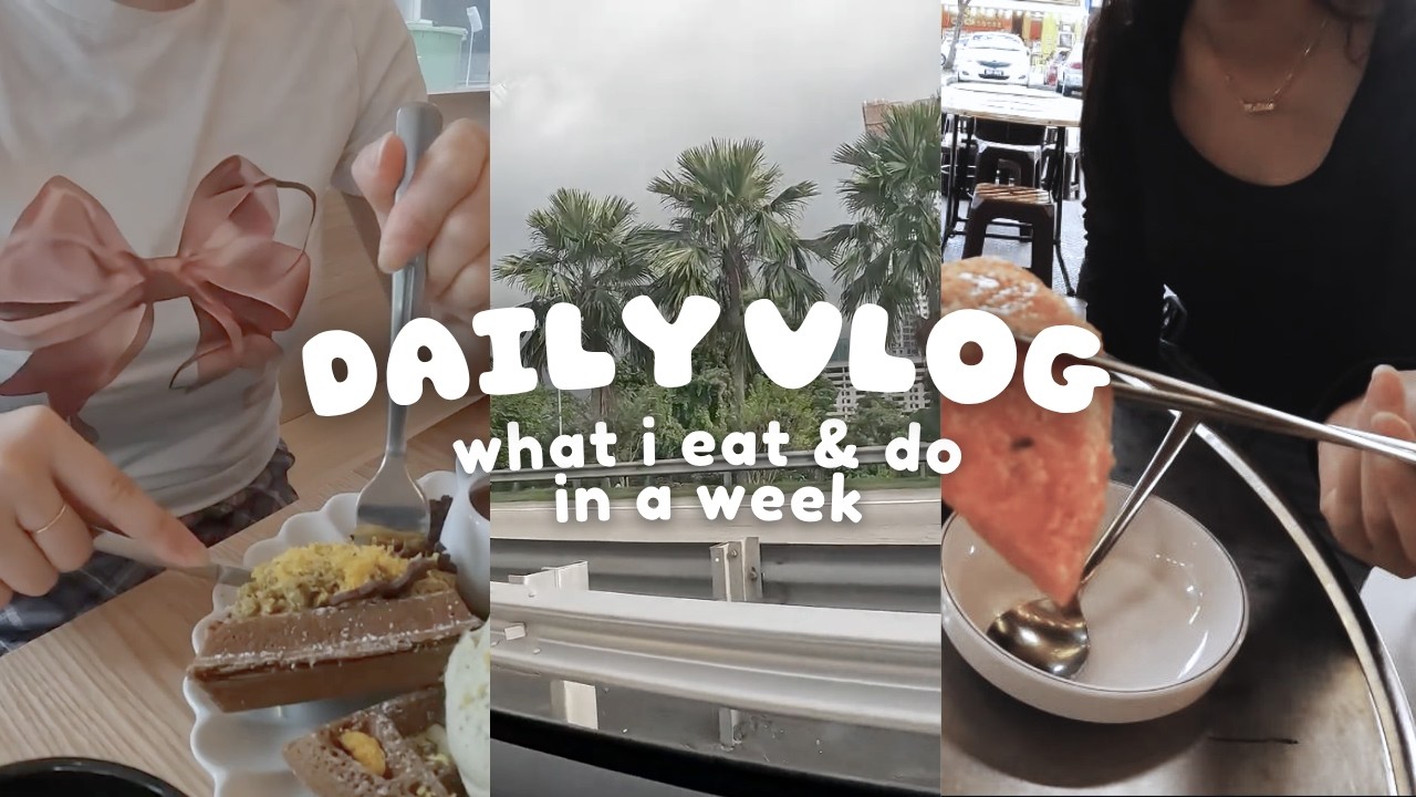 daily vlog: what i eat and do in a week + celebrate new year 2025!!