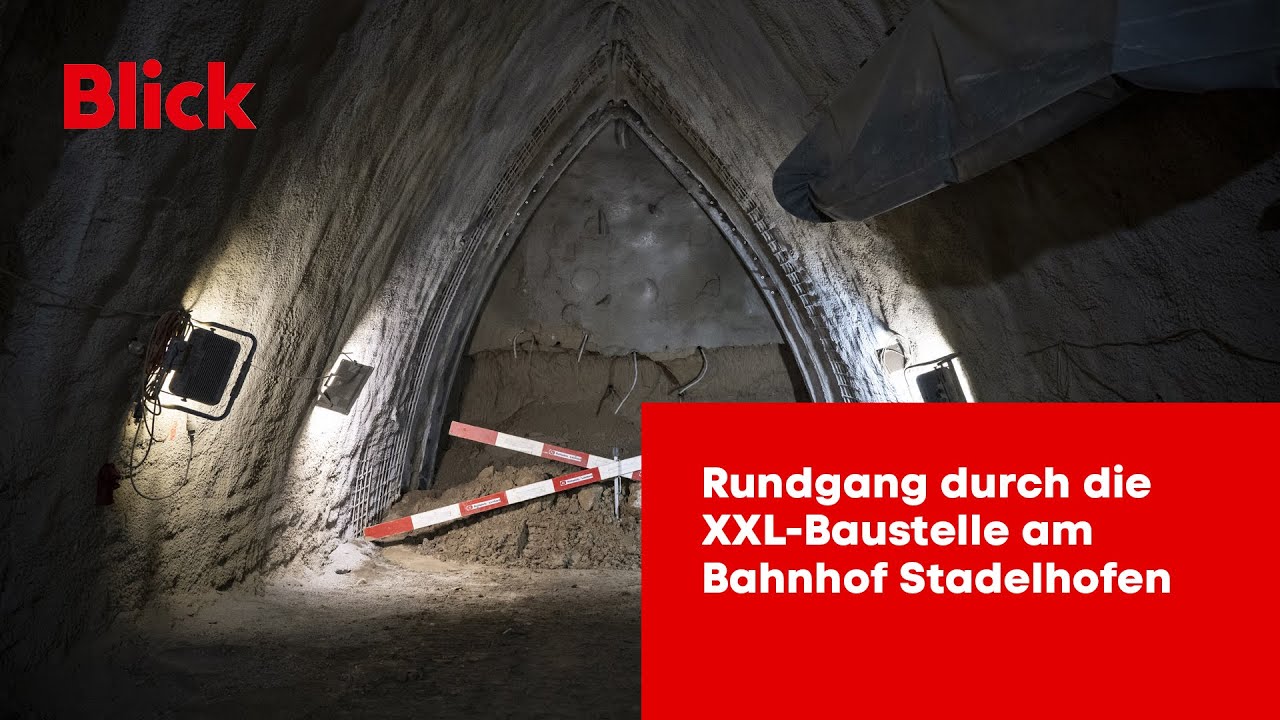 Bahnhof Stadelhofen Mega-Projekt - so sieht die Baustelle aus