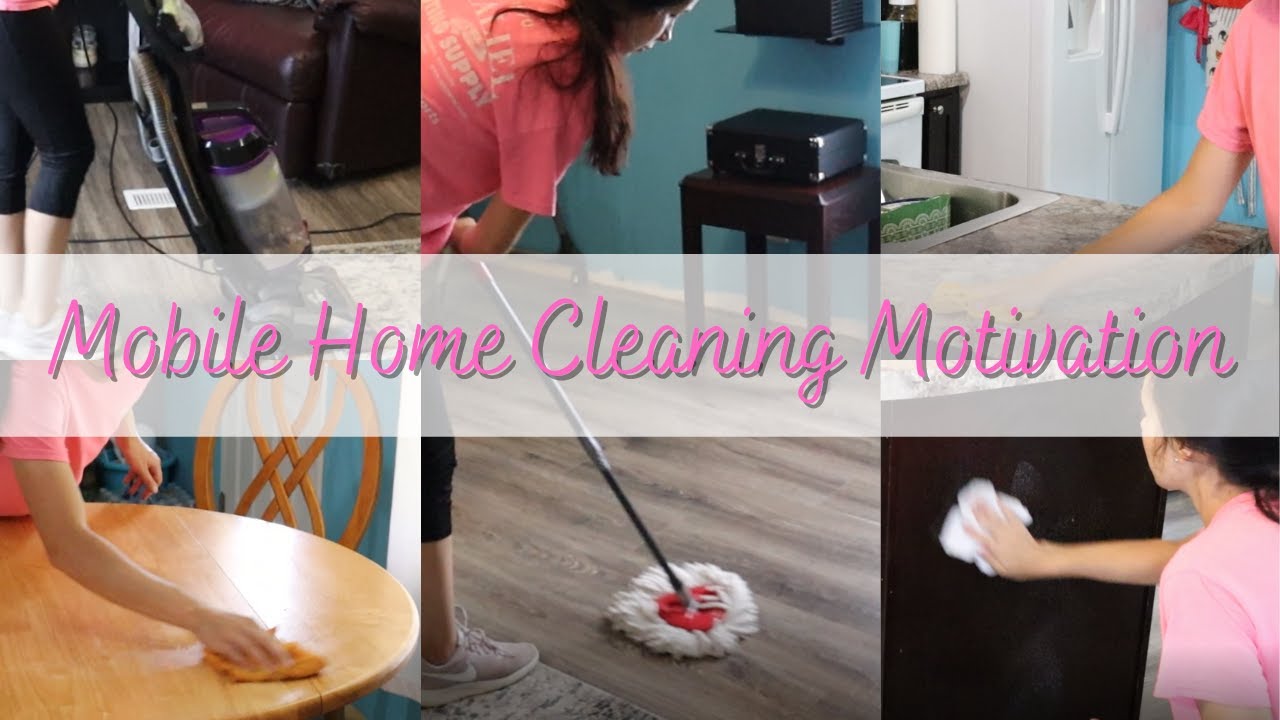MOBILE HOME CLEANING MOTIVATION! | SINGLEWIDE MOBILE HOME | CLEANING 2022