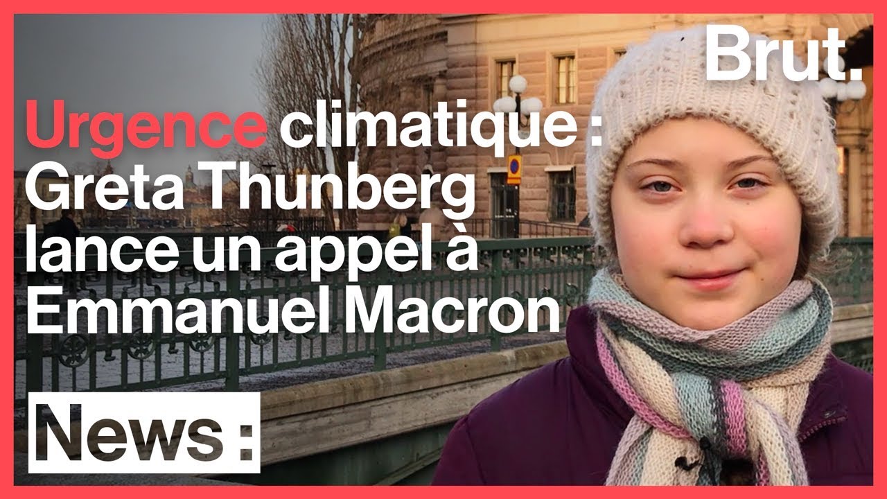 Le message de Greta Thunberg à Emmanuel Macron