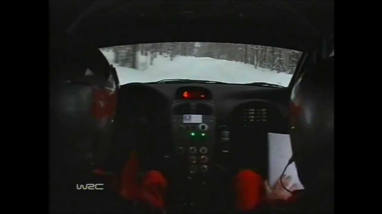 Richard Burns Onboard - Rally Sweden 2003