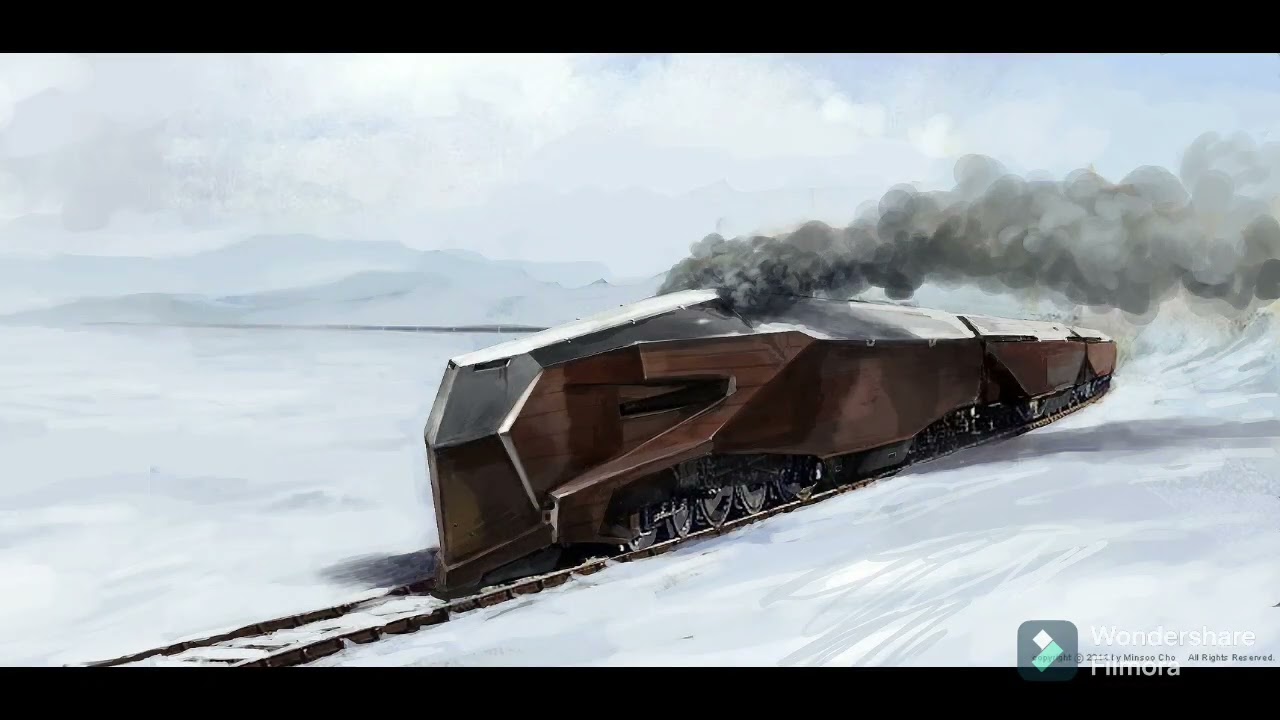 The Long Behemoths Of The Snow #snowpiercer #train #icebreaker
