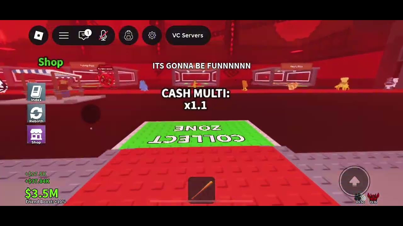 I played Steal a brainrot part 2(Roblox game)
