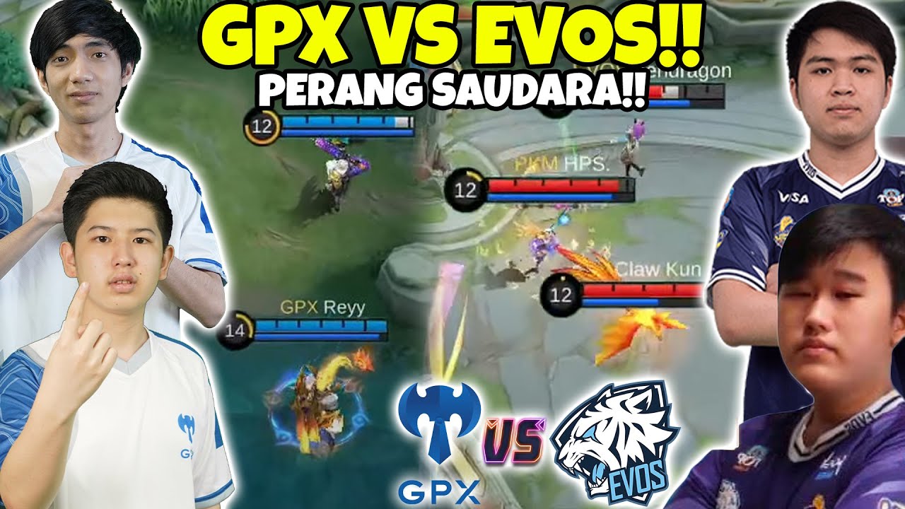 YG GW TGU2 EVOS MDL VS GPX MATCH 1!! META 2 MM VS META 3 MAGE KITA LIAT SIAPA YG LEBIH UNGGUL!!