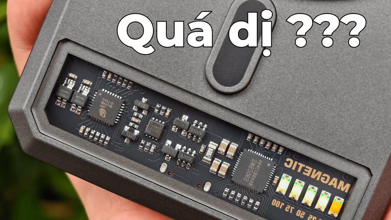Full Check Sạc dự phòng magsafe ORSEN EW54 : Dị từ ngoài vào trong ???