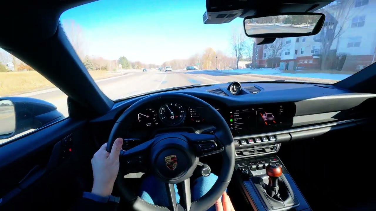 992.1 Porsche 911 Carrera T manual - quick recording setup test