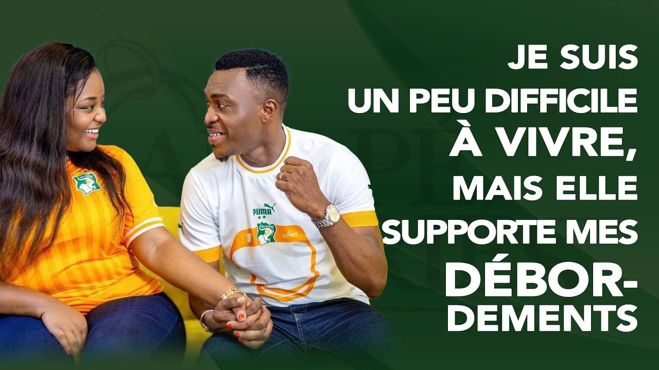 Shekina & Emmanuel: Je suis un peu difficile à vivre, mais elle supporte mes débordements.