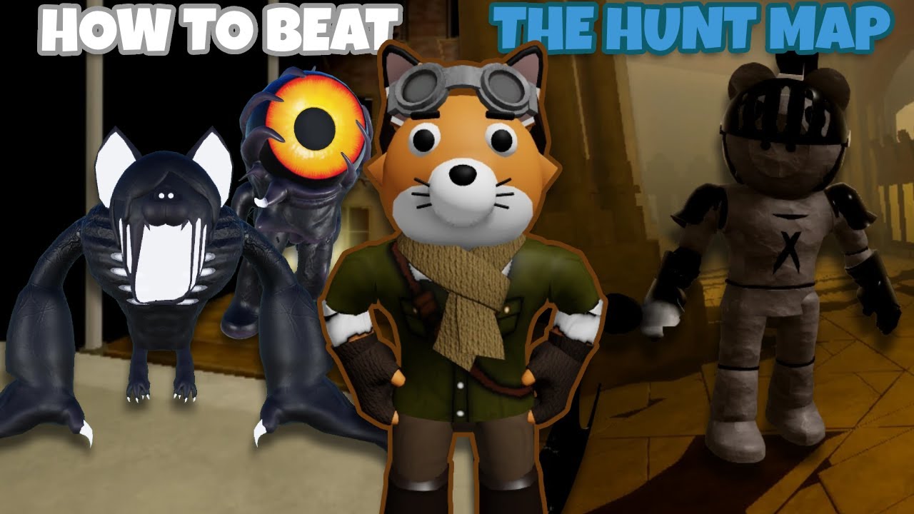 How To Beat THE HUNT Map In Roblox Piggy! 🐷
