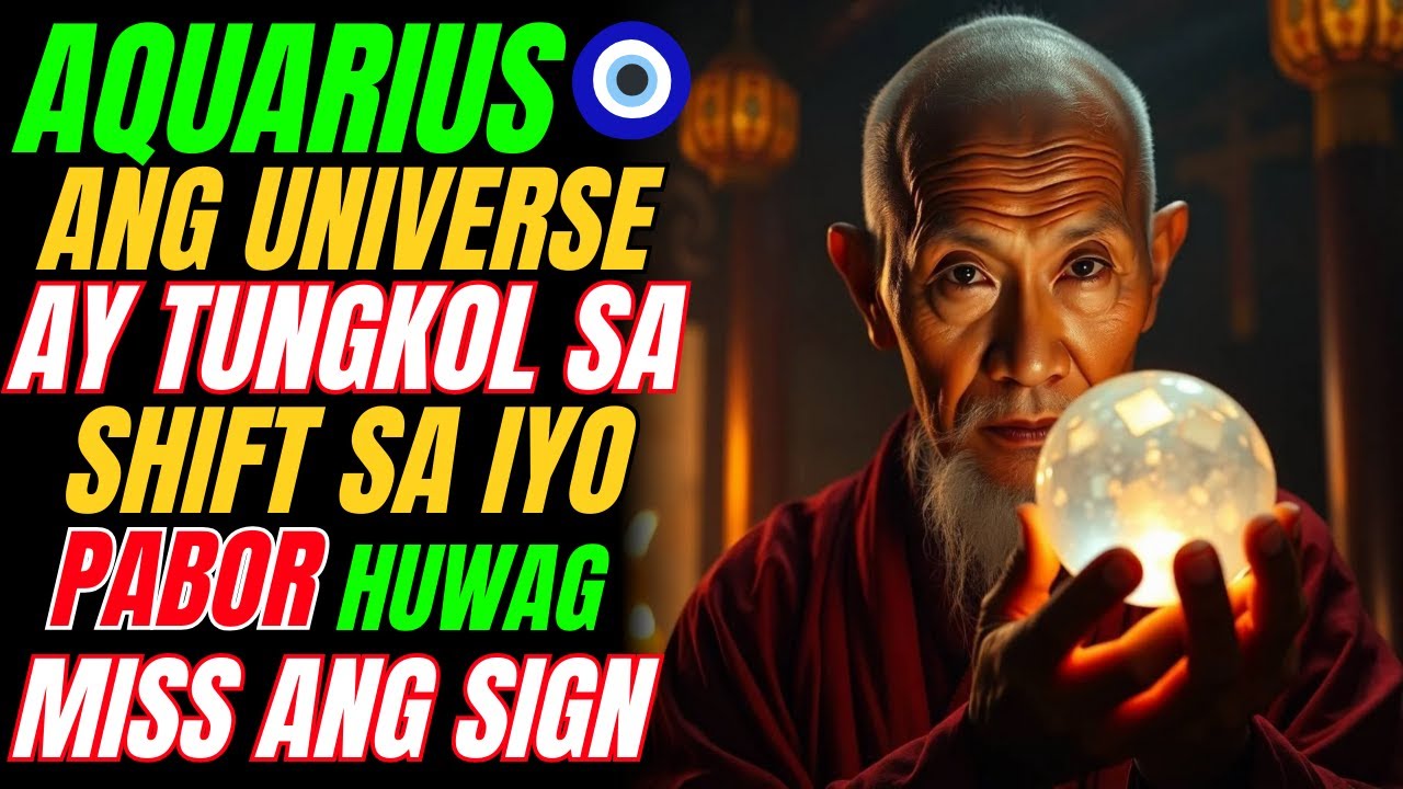 Aquarius 🧿 Malapit nang Lilipat ang Uniberso sa Iyong Pabor - Huwag Palampasin ang Tanda